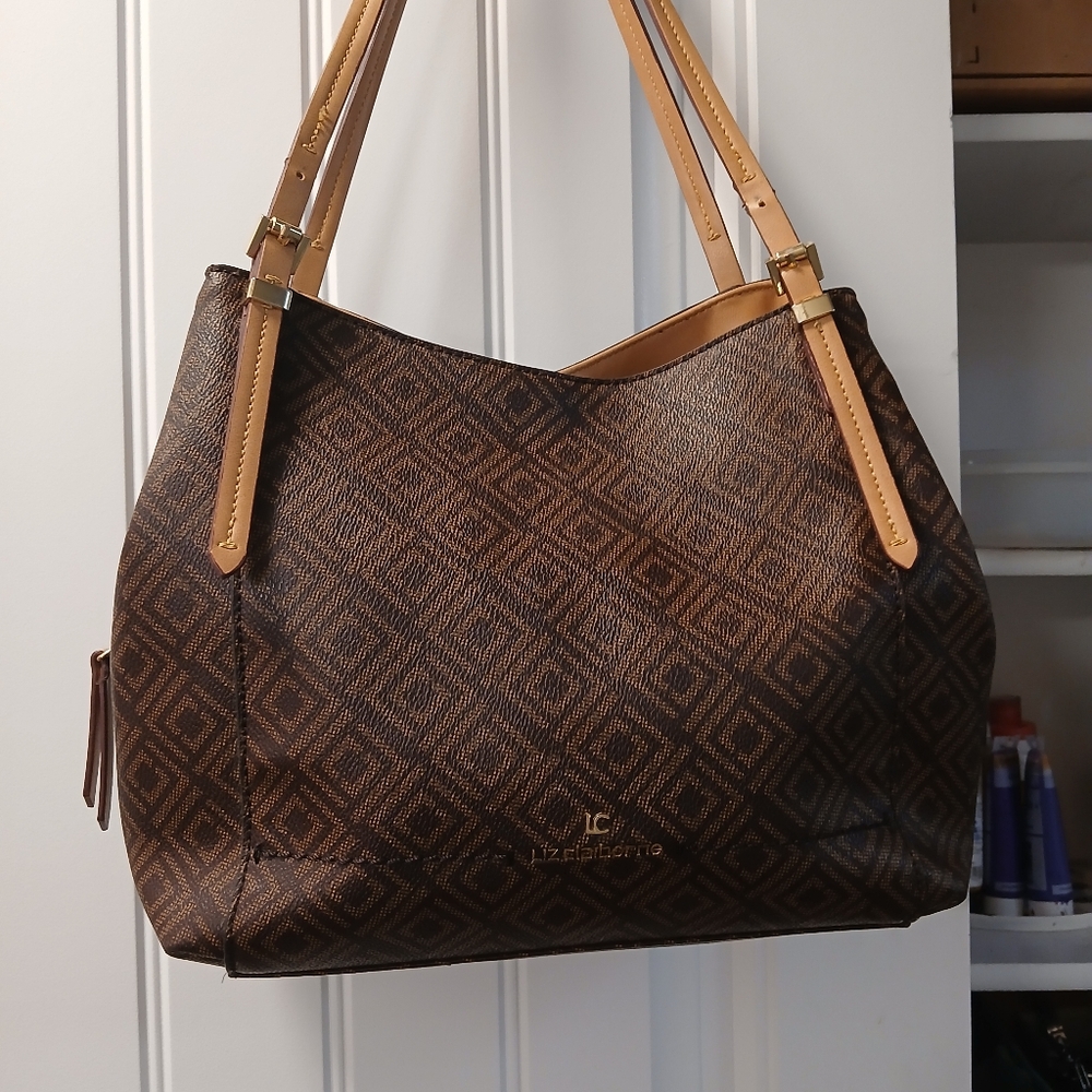 Liz Claiborne logo handbag